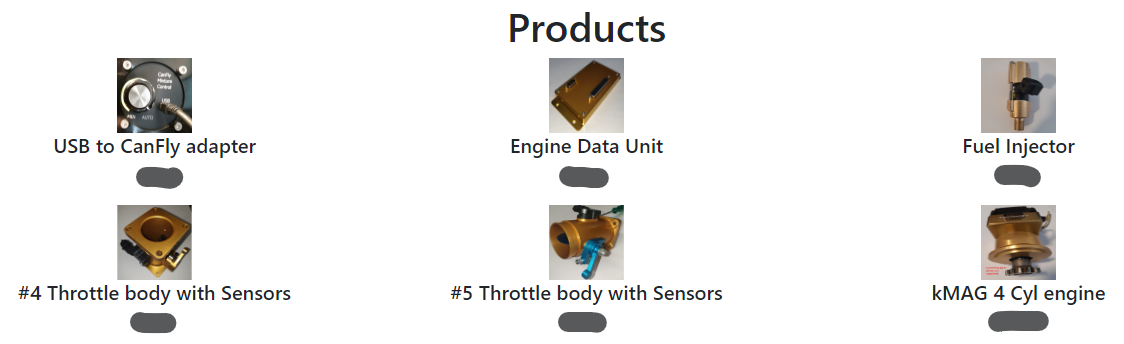 Products Page