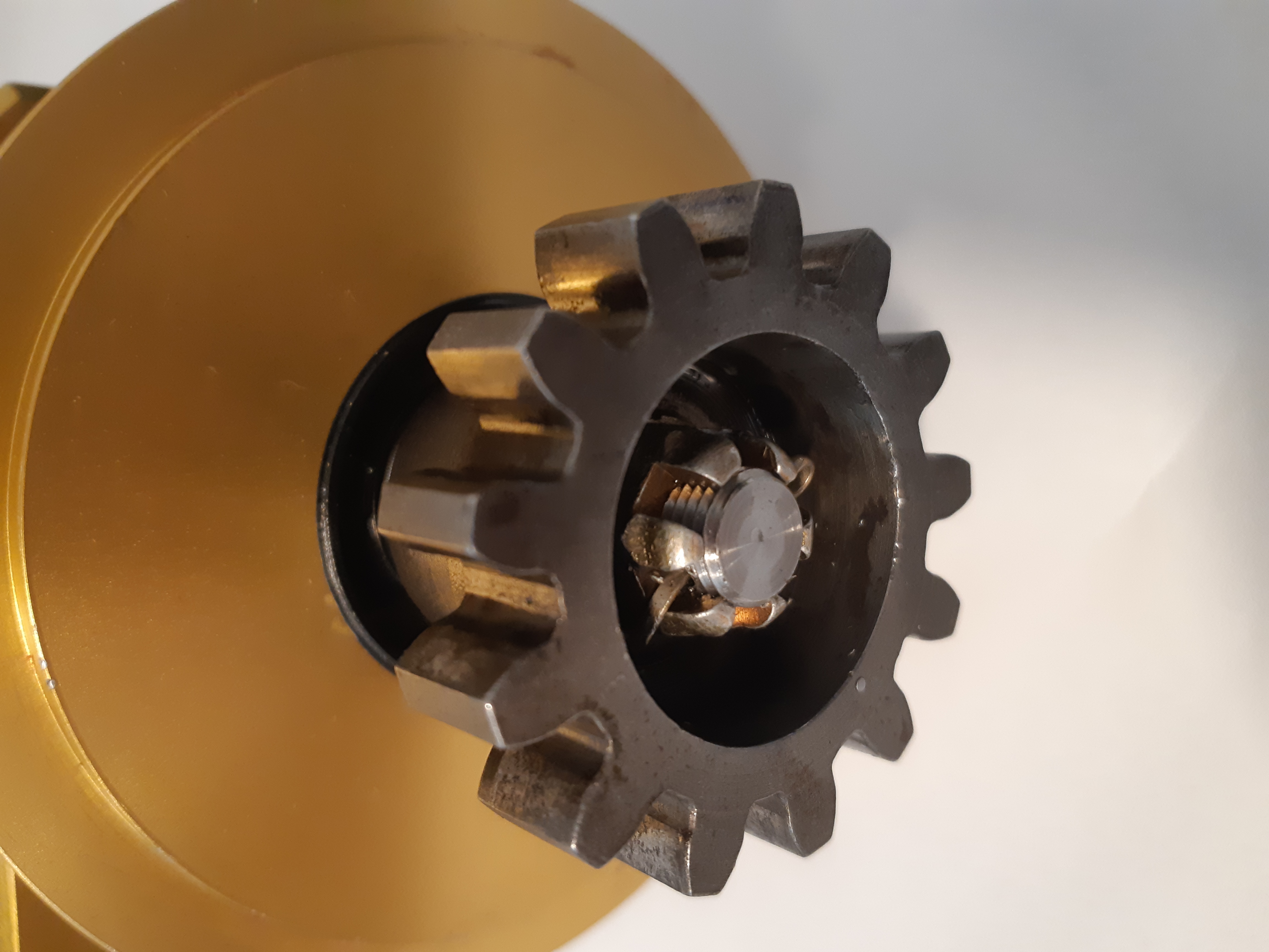 Drive gear installed